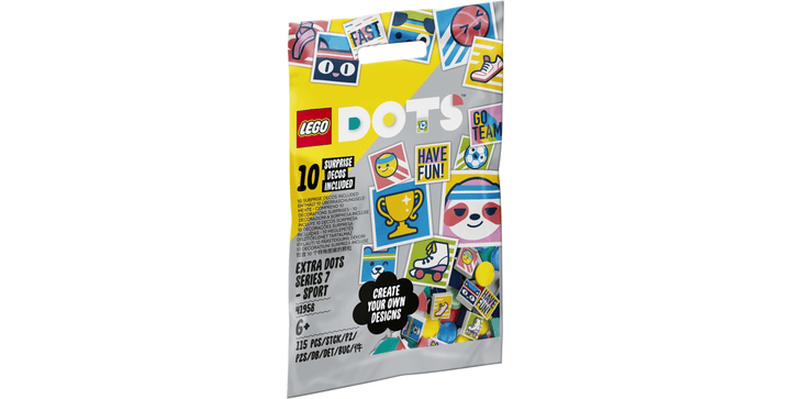 LEGO® DOTS 41958 Ergänzungsset Sport | Konstruktionsspielzeug