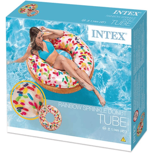 INTEX 56263 Schwimmreifen Sprinkle Donut Ø 114 cm