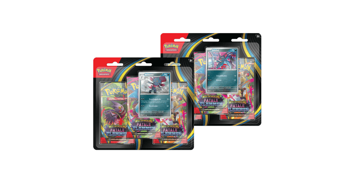 Pokémon Mega Entwicklung Fatale Flammen -Snibunna/Sniebel - 3-Pack - Blindpack