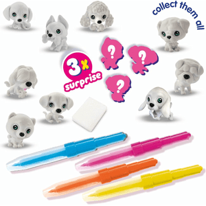 SES Blow airbrush Pens - Welpen surprise 3x