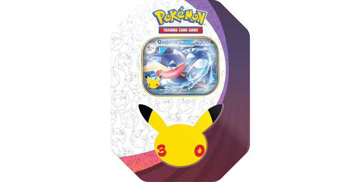 Pokémon 30 Jahre Quajutsu-ex Tin - Nacht