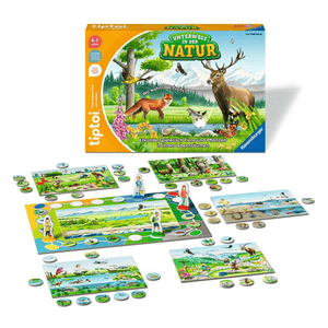 tiptoi® Spiel 00121 Unterwegs in der Natur - Heimische Natur und Tiere entdecken