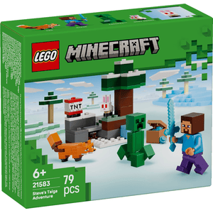 LEGO® Minecraft™ 21583 Steves Abenteuer in der Taiga