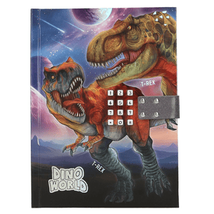 Dino World Geheimcode Tagebuch mit Sound T-Rex