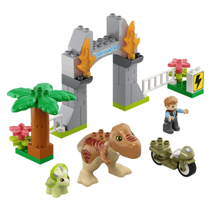 LEGO® DUPLO® 10939 Ausbruch des T. rex und Triceratops