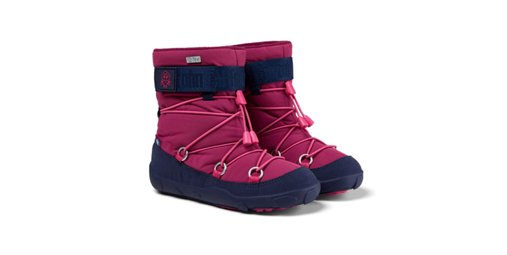 Affenzahn Schneestiefel Vegan Snowy - Flamingo Größe 21