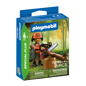 72150 Waldarbeiter mit Kettensäge - Playmobil