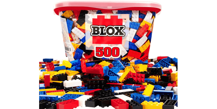Simba - 104114201 - Blox Container 500 8er Steine
