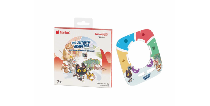 tonies® - Die Zeitreise Academy: Eine abenteuerliche Zeitreise (Tonieplay Game S)