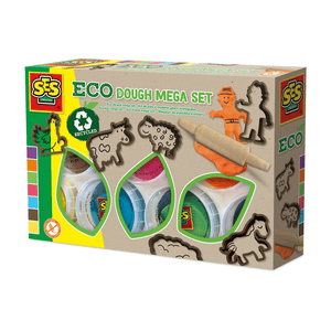 SES Eco Knete mega Set 7x90 gr mit Werkzeug