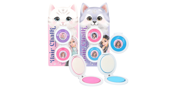 TOPModel Haarkreideset BEAUTY  and ME - Lila/Pink oder Pink/Blau