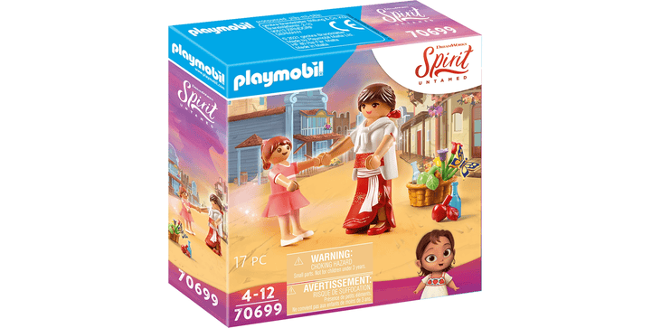 70699 Klein Lucky & Mama Milagro - Playmobil