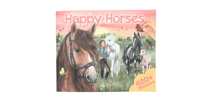 Create Your Happy Horses - Stickerbuch
