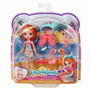Enchantimals Florinda Flamingo Familie