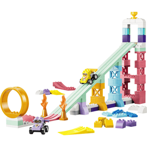 LEGO® DUPLO® 10478 Stadt Kreative Sprungschanzen mit kleinen Flitzern 3 in 1 Set