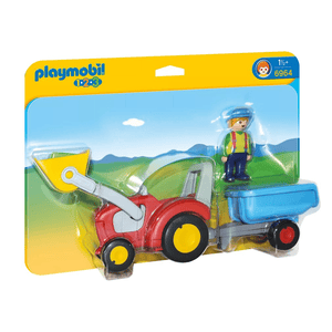 6964 Traktor mit Anhänger - Playmobil
