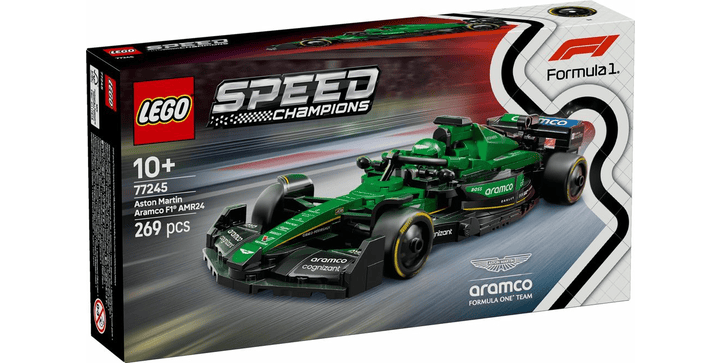 LEGO® Speed Champions 77245 Aston Martin Aramco F1® AMR24 Rennauto