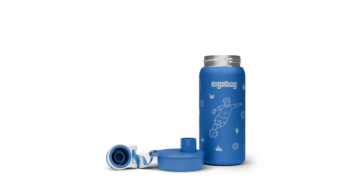 ergobag Edelstahl Trinkflasche Fußball
