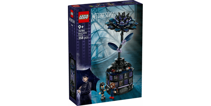 LEGO® Wednesday 76784 Schwarze Dahlie