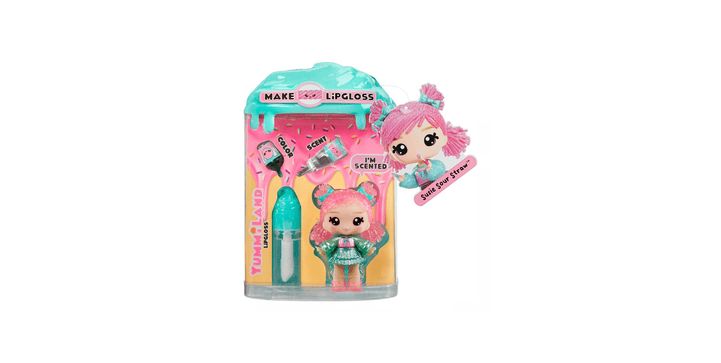 Yummiland Lip Gloss Doll Series 2- Licorice (Susie Sour Straw)