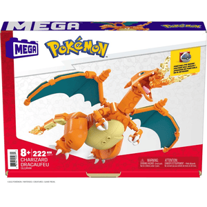 Mega Pokémon Glurak Bauset - 223 Teile
