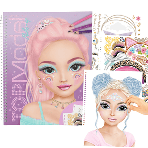 Create your TOPModel Make Up Malbuch