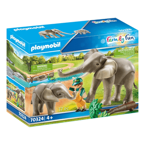 70324 Elefanten im Freigehege - Playmobil