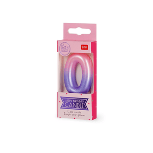Legami Happy Birthday Candle - Tortenkerze - 0 - Pink