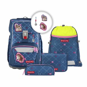 Step by Step GIANT Schulranzen-Set "Horse Lima" 5-teilig