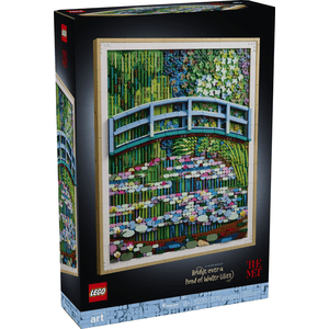 LEGO® Art 31220 Claude Monet - Brücke über einen Seerosenteich