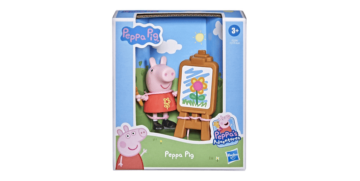 Peppa Pig Figur: Peppa Pig mit Maltafel (Peppa Wutz)