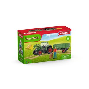 Schleich® 42608 - Traktor mit Anhänger 