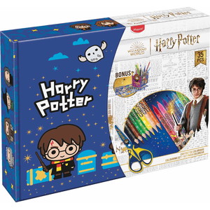 Maped Geschenk-Box HARRY POTTER Mal-Zubehör - 30-tlg.