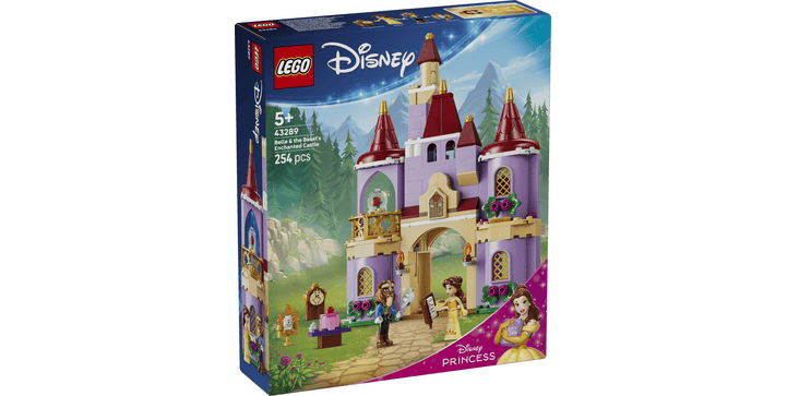 LEGO® Disney Princess 43289 Das verzauberte Schloss von Belle und dem Biest
