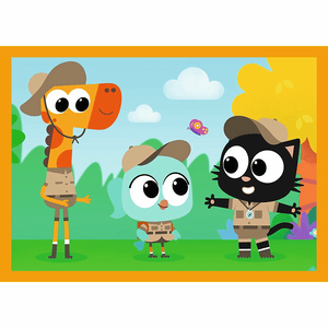 Trefl 4 in 1 Puzzle - Milo