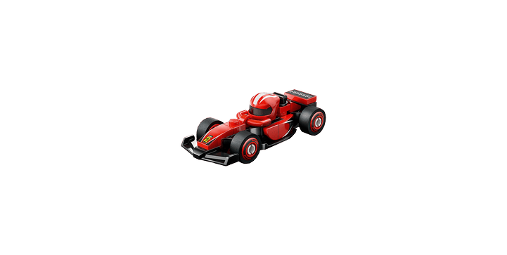 LEGO® Minifiguren F1® 71049 Serie 29 F1 Rennwagen - Ferrari
