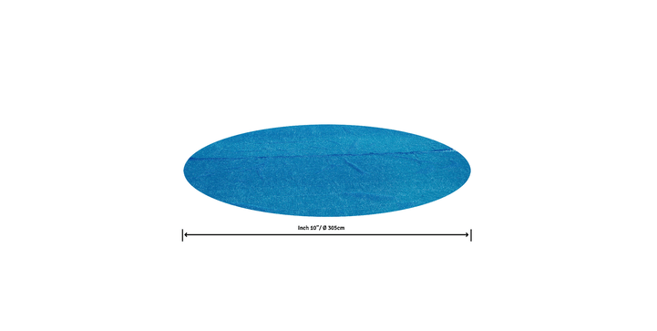 Bestway® PE-Solarabdeckplane Ø 289 cm blau