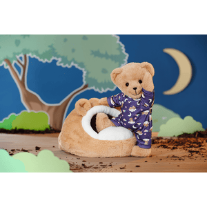 BABY born® Teddy mit Schlafanzug leuchtet im Dunkeln