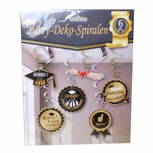 Udo Schmidt - PartySpiralen "Prüfung bestanden" 6-tlg.