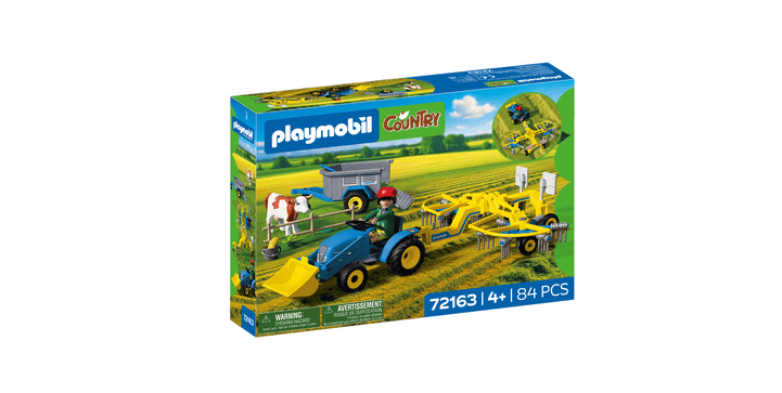 72163 Kleiner Traktor mit Heuschwad - Playmobil