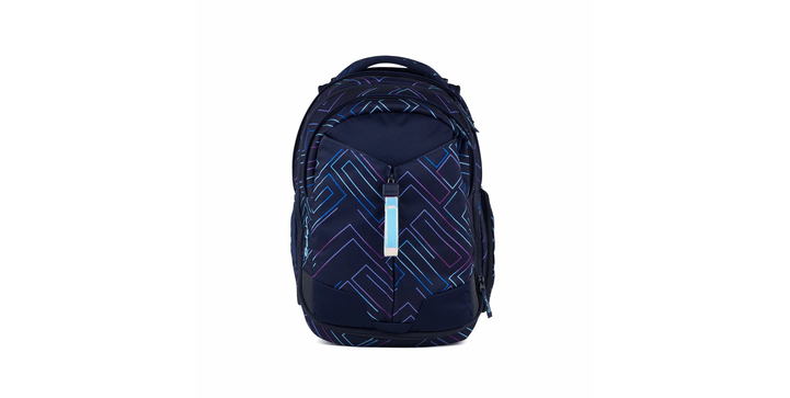 satch match Schulrucksack Purple Laser