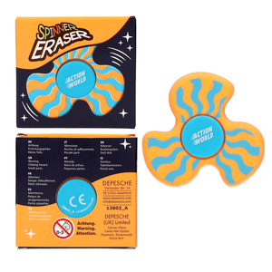 Adventure World Fidget Spinner Radierer - Blindpack