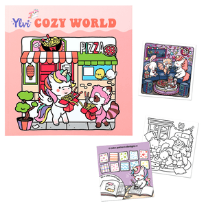 Ylvi COZY World Malbuch