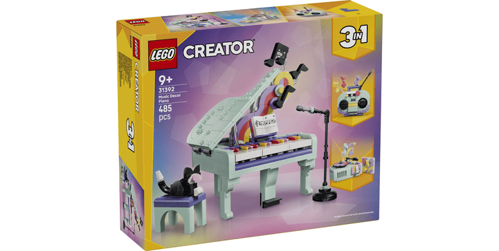 LEGO® Creator 31392 Deko Klavier mit Katze