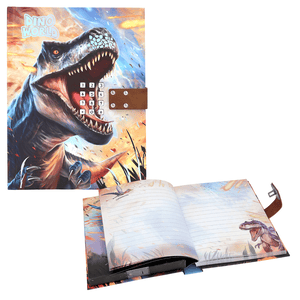Dino World Geheimcode Tagebuch mit Sound