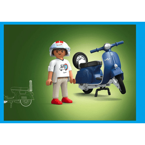 71622 - 1969 Vespa 150 Sprint Veloce in Blau - Playmobil