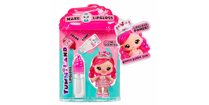 Yummiland Lipgloss Doll - Bianca Bubblegum