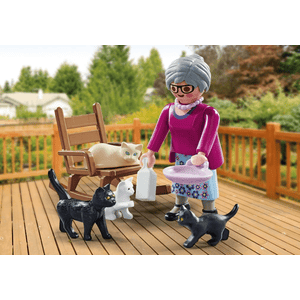 71172 Oma mit Katzen - Playmobil