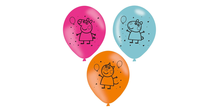 Amscan - 6 Latexballons 