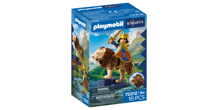 72212 Löwe mit goldenem Ritter - Playmobil